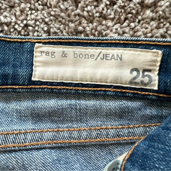 Rag & Bone The Dre Boyfriend Jeans Bradford Denim Casual Women’s 25 - Picture 10 of 11